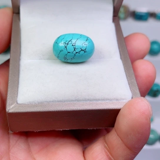 未镶嵌绿松石珠宝奇石木**夜