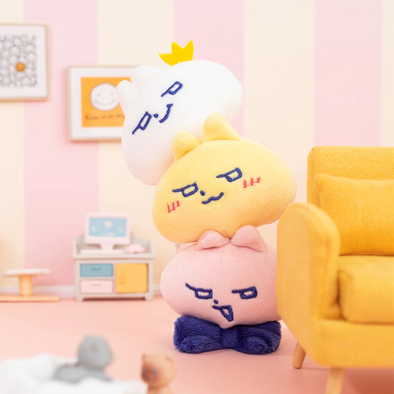 领结猫原创叠叠乐毛绒挂件创意包挂卡通挂饰男女生日礼物