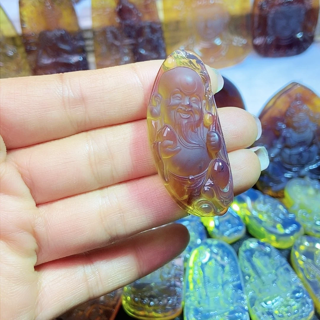 琥珀颈饰未镶嵌琥珀