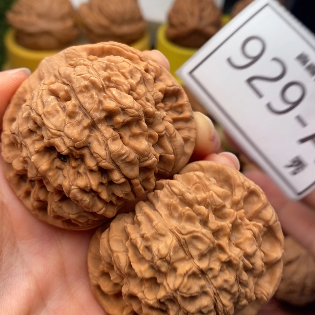 把件文玩核桃官帽52……