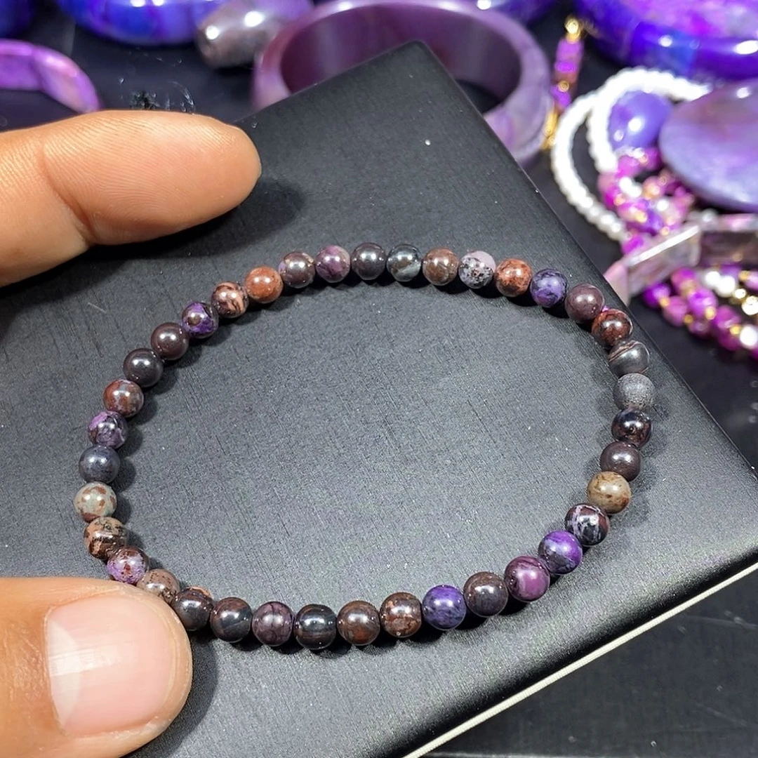 苏纪石（舒俱来）未镶嵌南非舒俱来放漏单圈5mm
