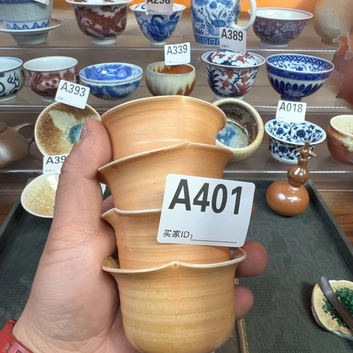 摆件401 景德镇手工柴烧茶器