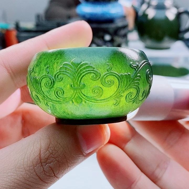 和田玉（青玉）未镶嵌把件