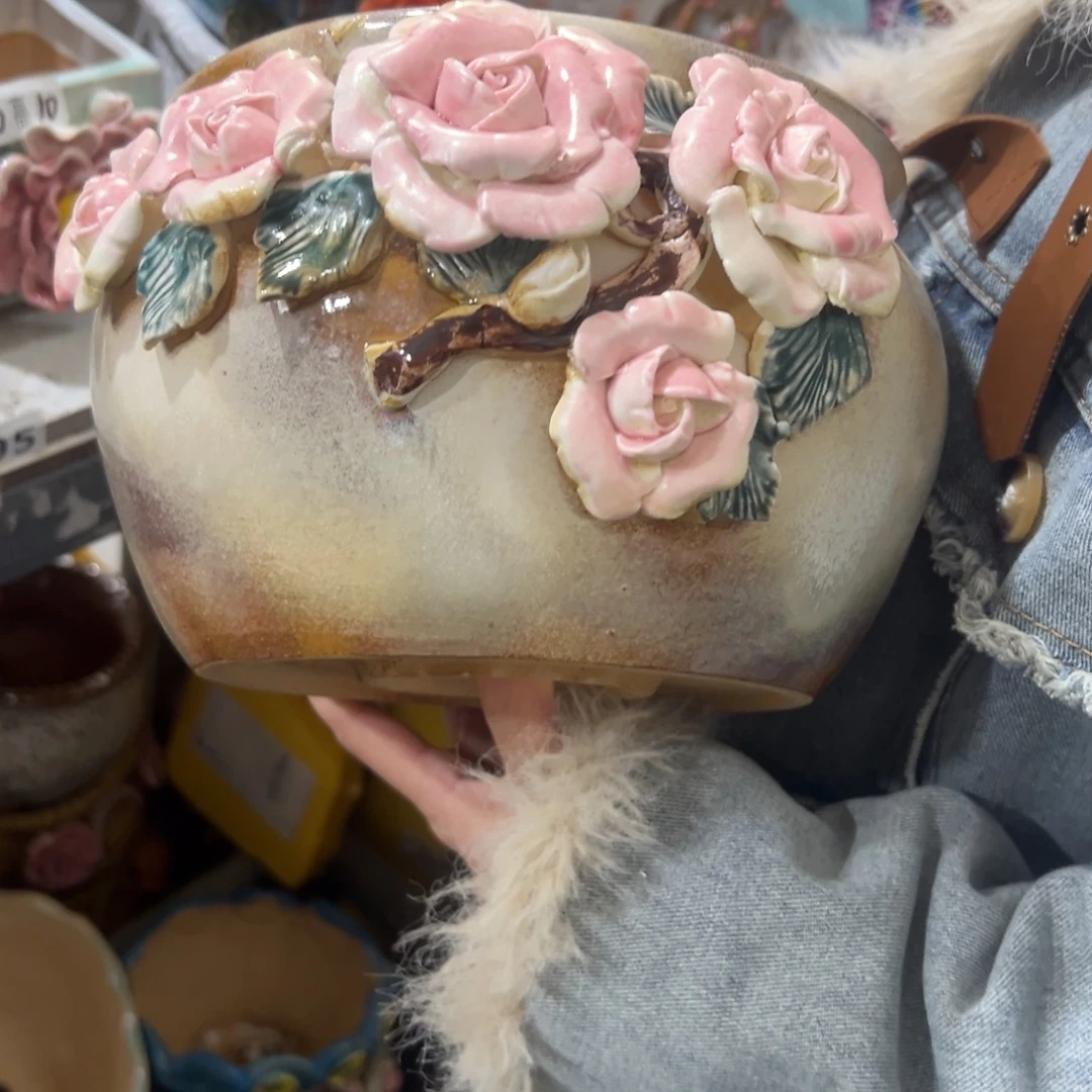 满20米秒退拉黑花盆