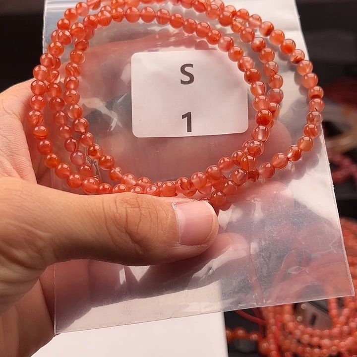 未镶嵌南红玛瑙多样性发货5m m南红玛瑙