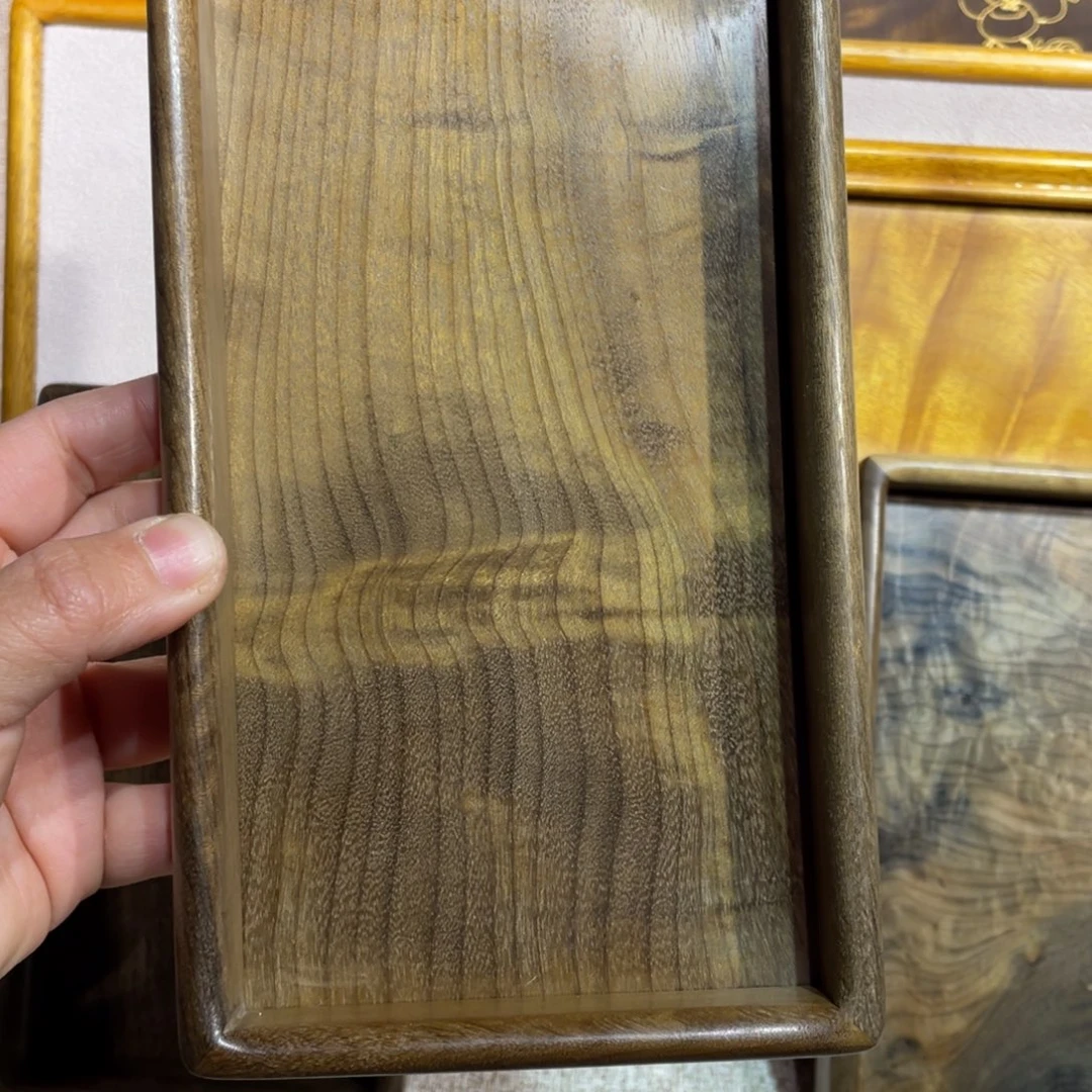 楠木（金丝楠）其他石**玩文成盘