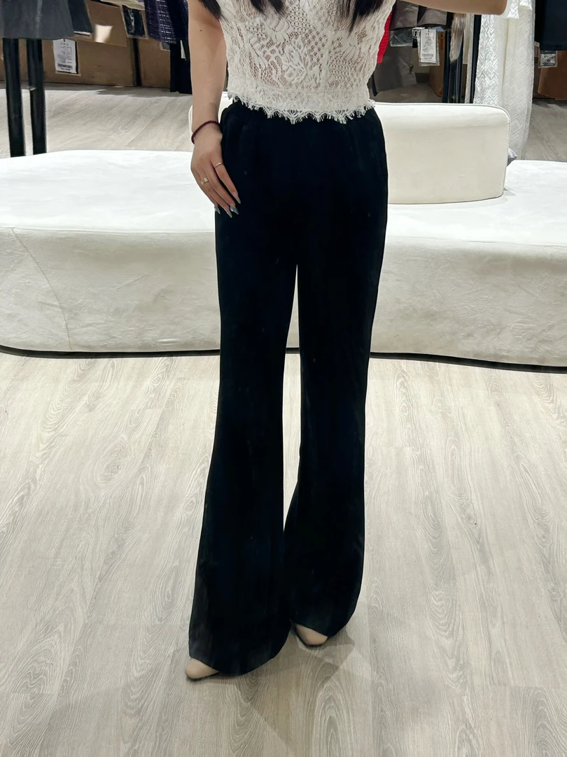 【商场同款】百搭显瘦纯色垂感云朵裤春秋高腰Y102303938