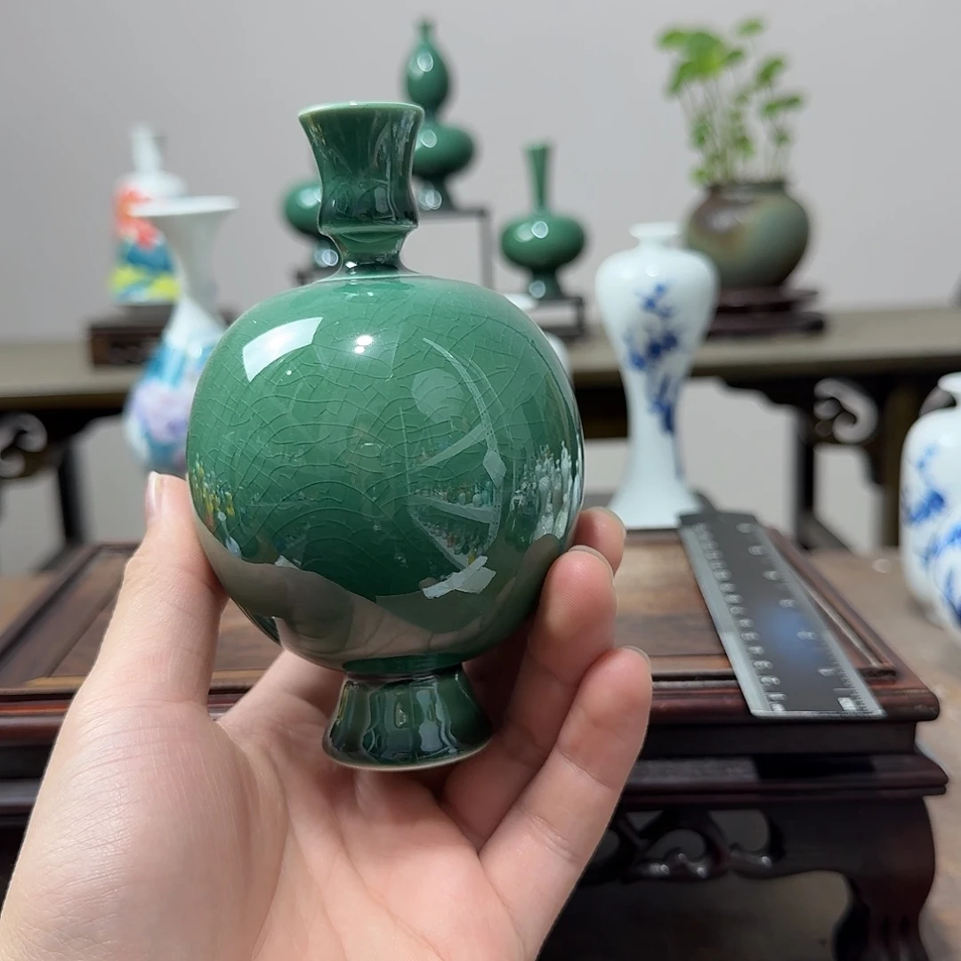 北***二陶瓷手工非常迷你小花器