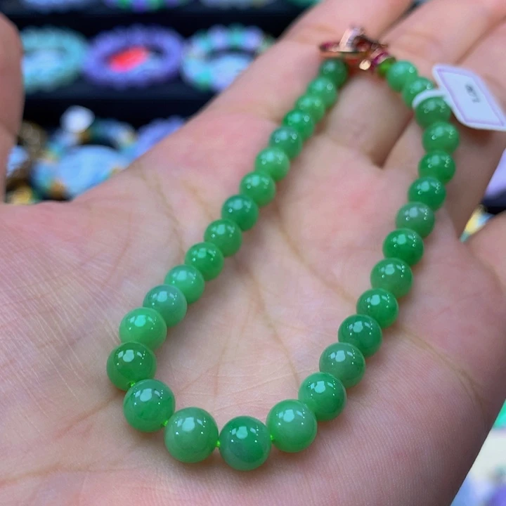 翡翠未镶嵌手链翡翠