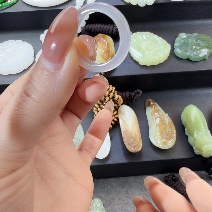 玛瑙/玉髓未镶嵌戒指