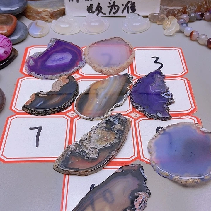 【闪购商品】未镶嵌玛瑙/玉髓珠宝半成品明**性