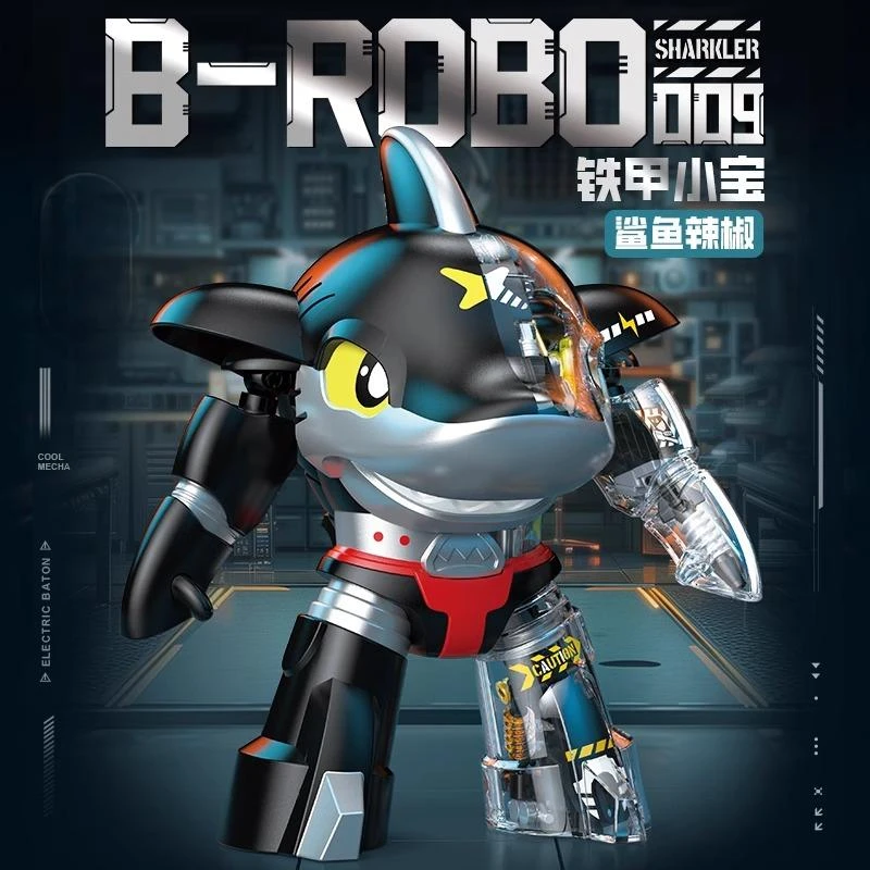 Feimibox·铁甲小宝·鲨鱼辣椒玩具生日礼物