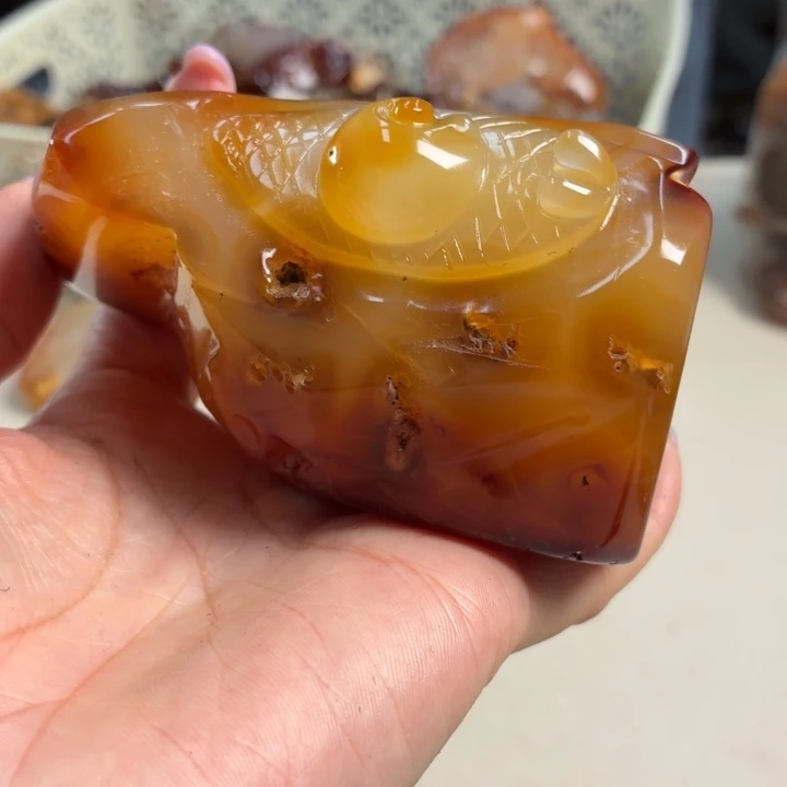 玛瑙/玉髓未镶嵌吊坠(不含链)