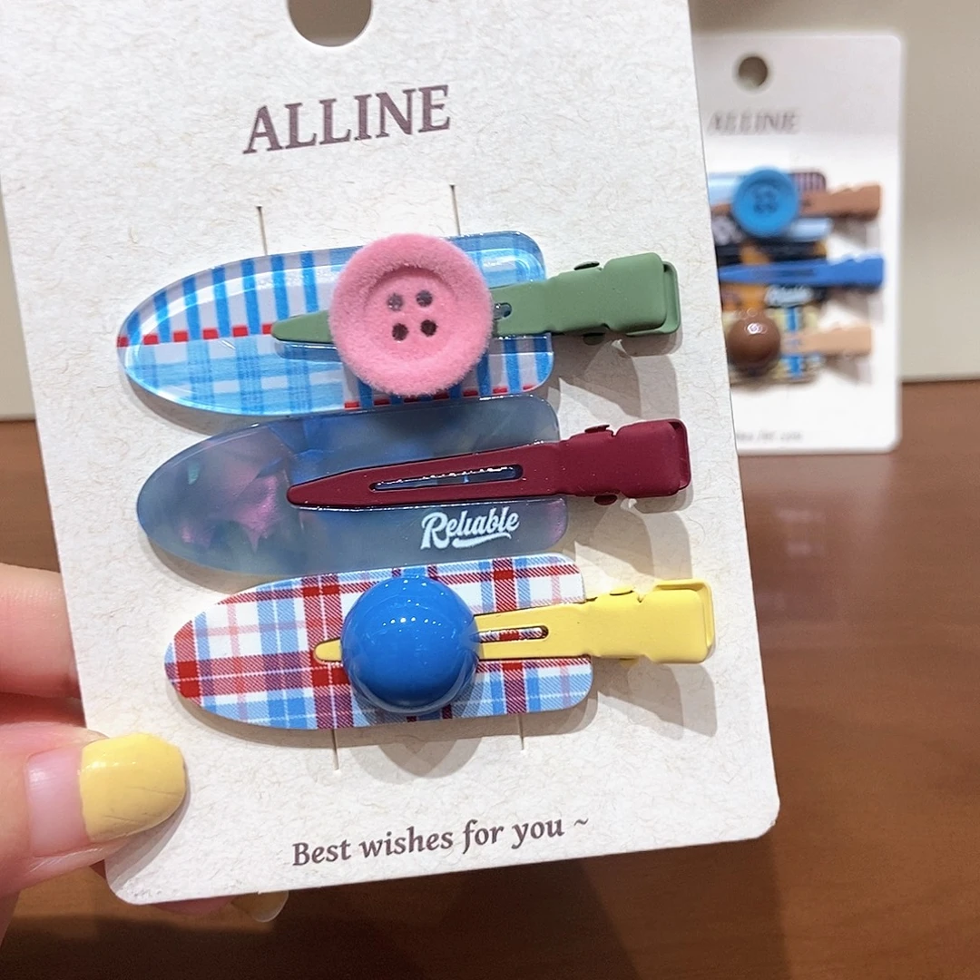 布艺铁合金无痕发夹