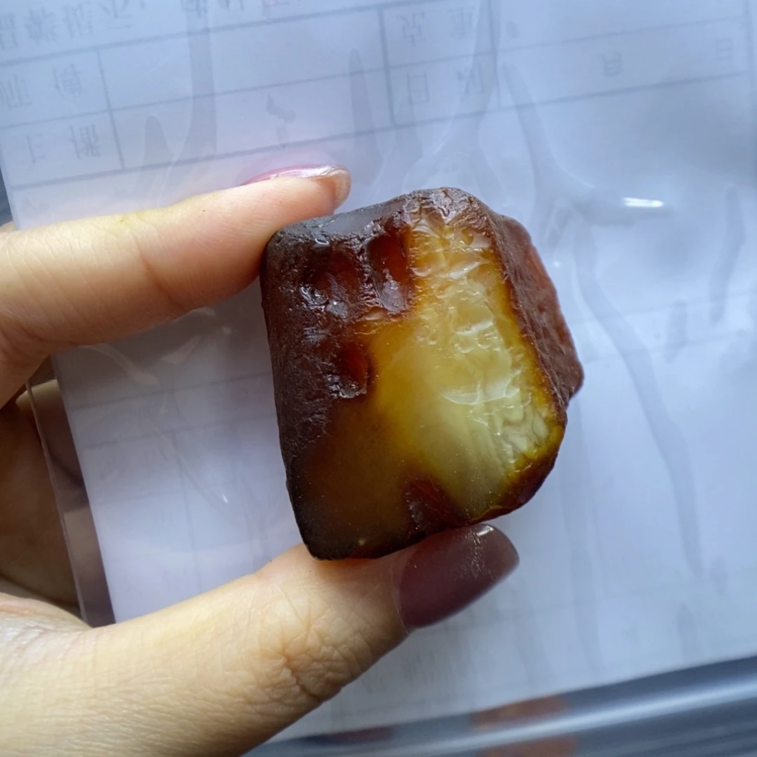 未镶嵌定制蜜蜡郎