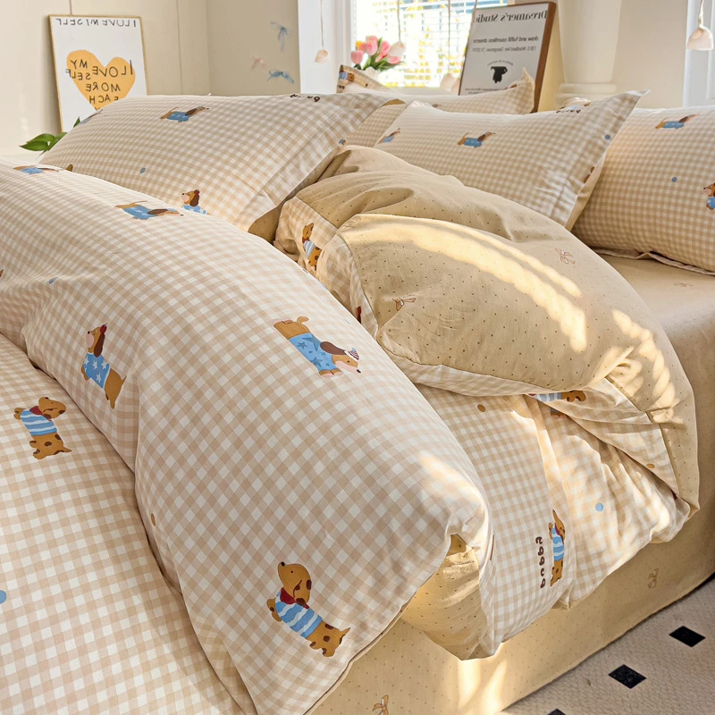 2025新款小清新印花花卉款单品系列上档次高端床品亲肤舒适单被套