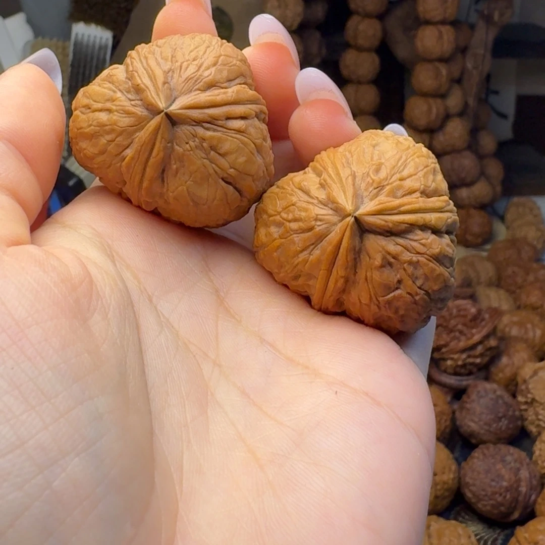 把件文玩核桃粽子三角36.4