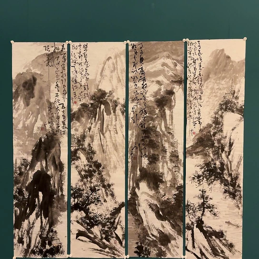 国画雷公老师作品画作