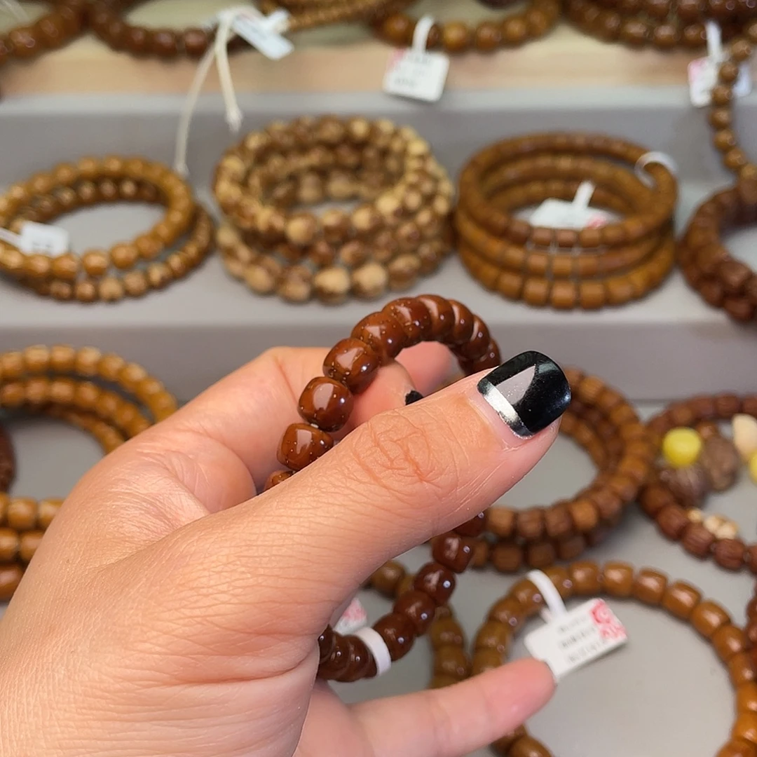 甜****紫金鼠吊坠紫金鼠实心单圈手串