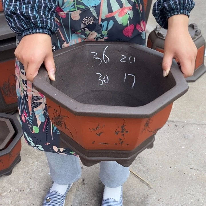 紫砂花盆自己的号码的