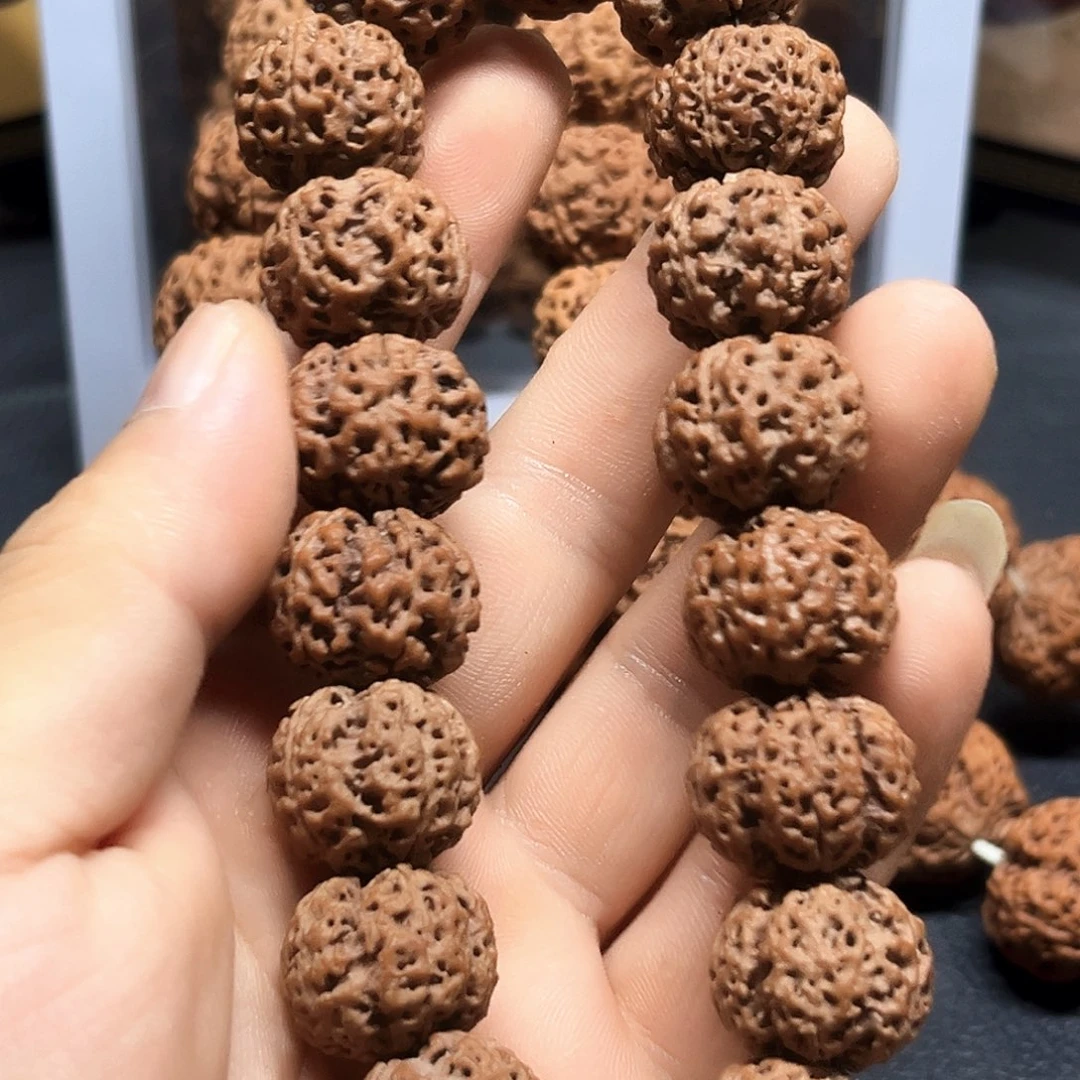 无***z手串金刚菩提五星头蜂王镂空好