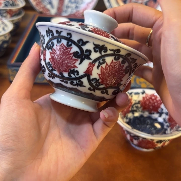 摆件景德镇茶器百宝箱