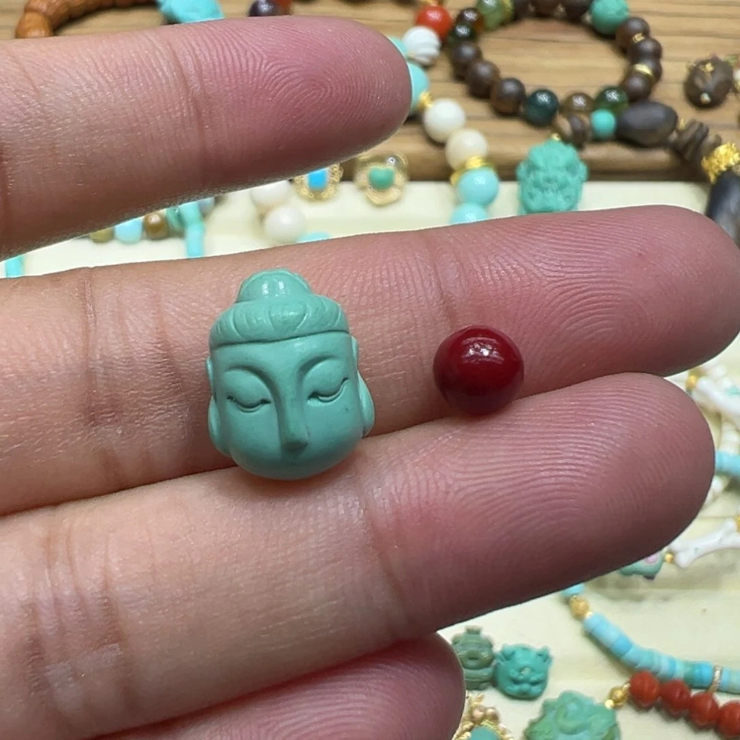 南红玛瑙未镶嵌颈饰