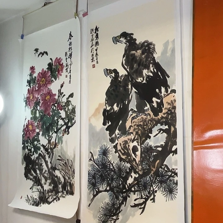 国画张圣敏先生纯手绘作品