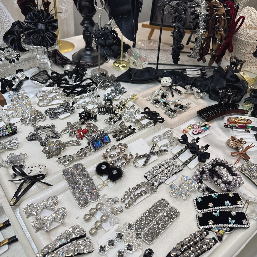 FD气质古风原创发饰复古重工国风轻奢手工百搭发夹