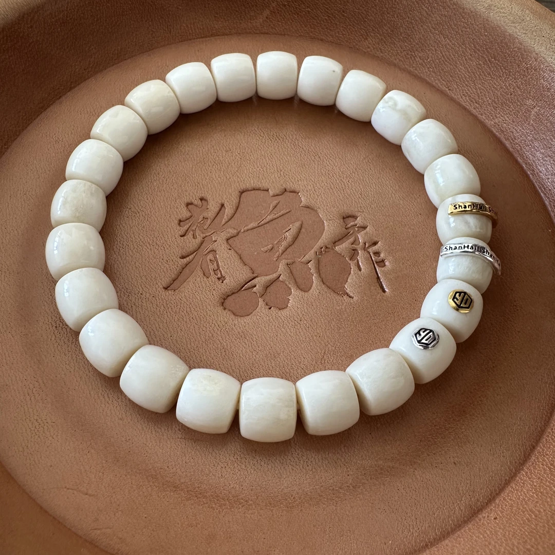 驼骨直切手串精工归圆