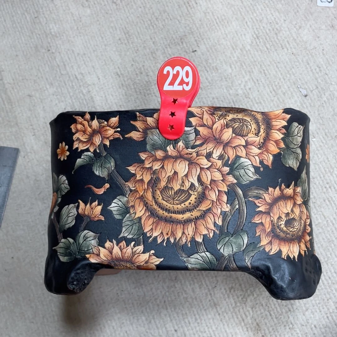 紫砂花盆依*.陶瓷多肉花盆瑕疵