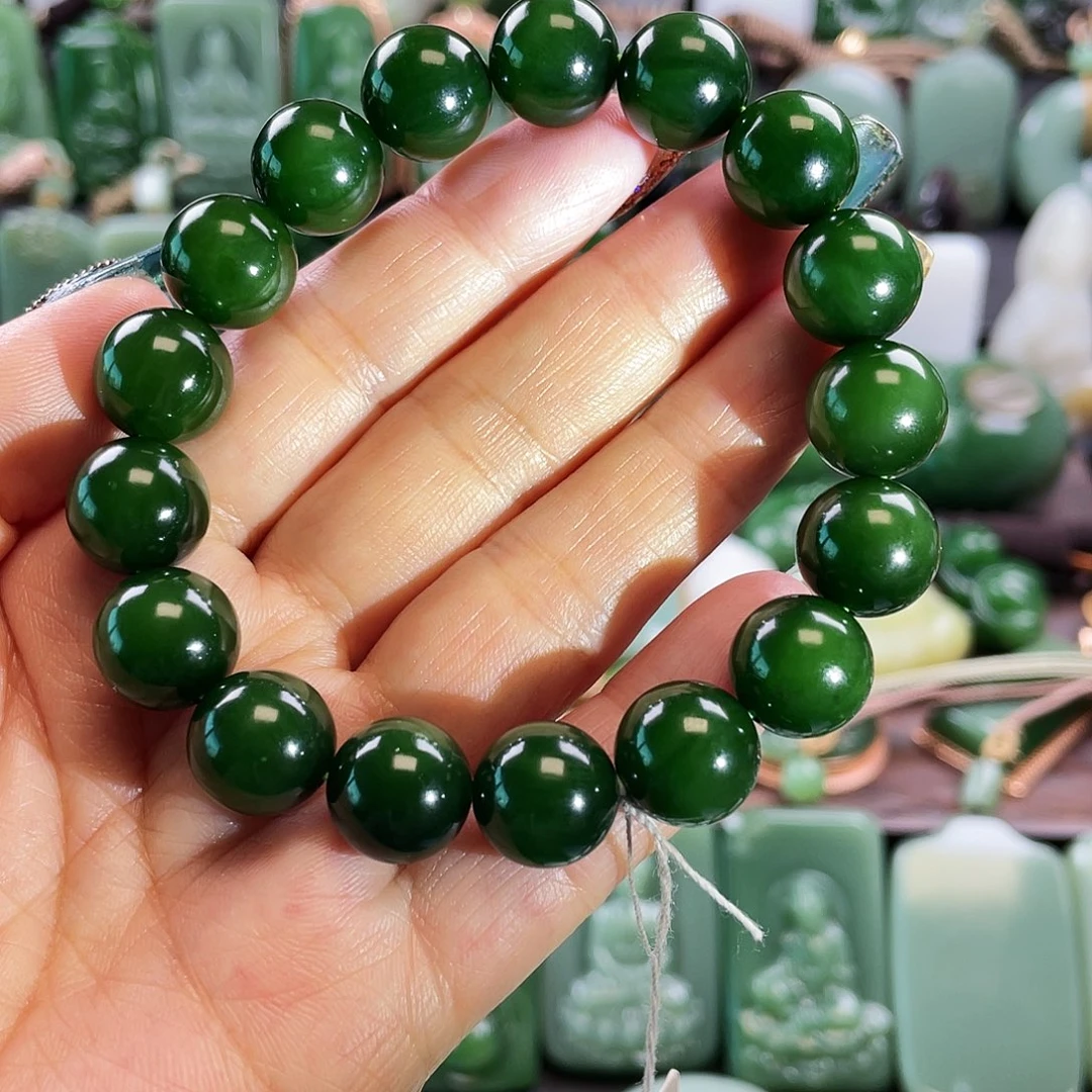 和田玉手串未镶嵌