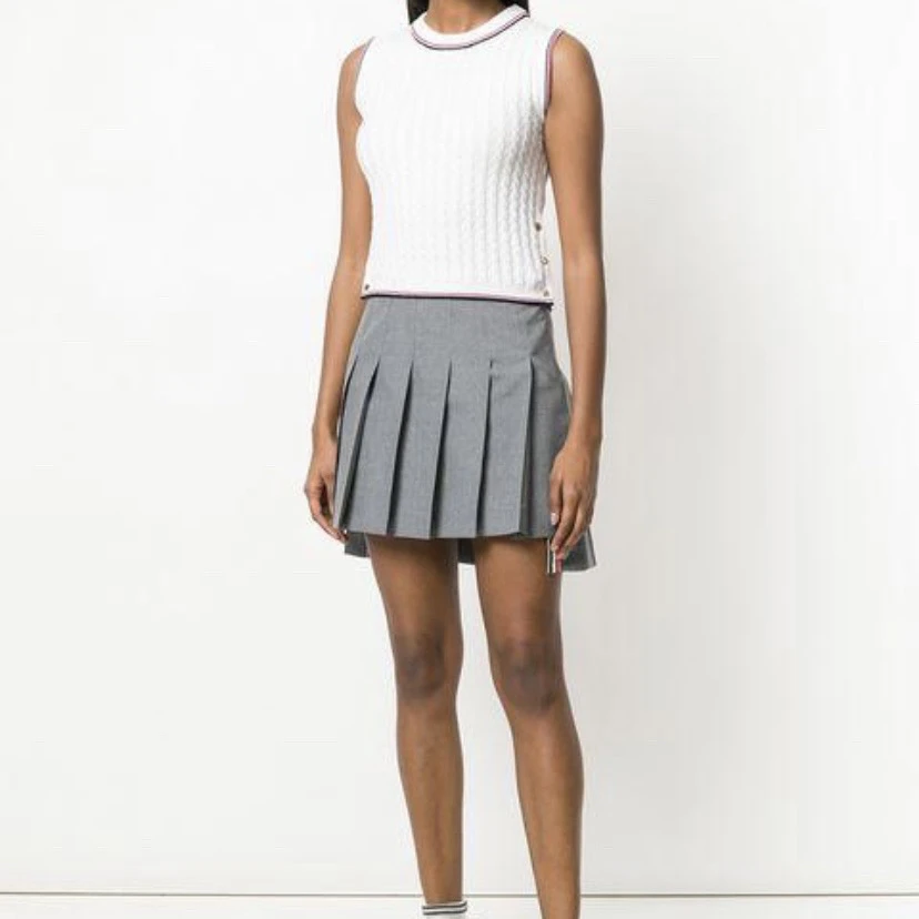 99新 THOMBROWNE Thom Browne百褶裙/36码/51487