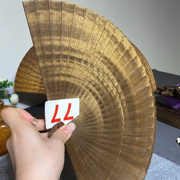 扇子金丝楠木扇子