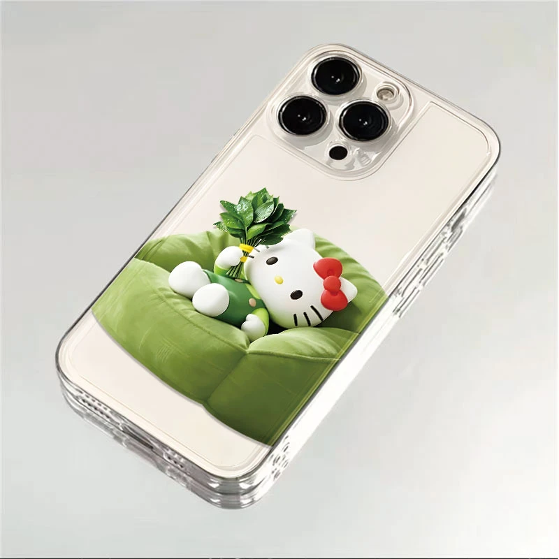 凯蒂猫柚子叶适用苹果iPhone17pro14小米15promax华为p80手机壳xr