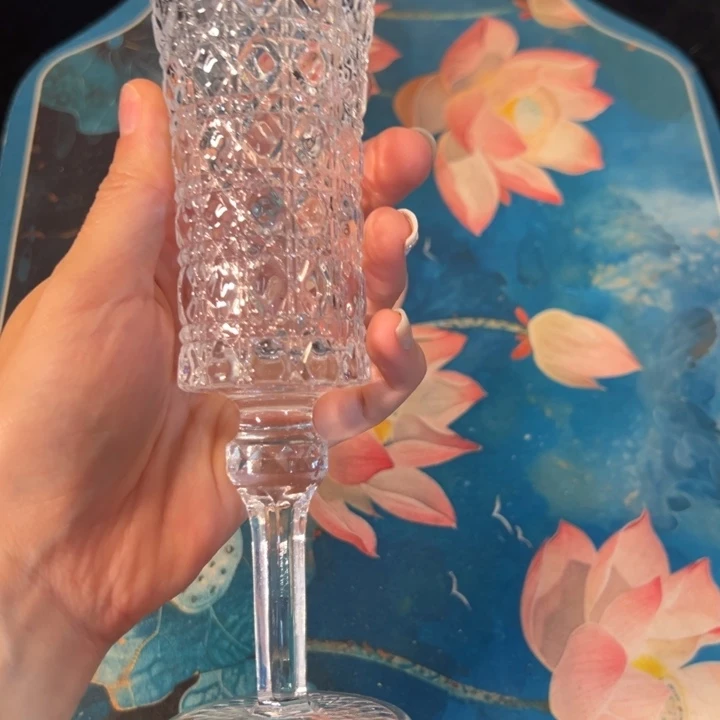 水晶玻璃外贸出口，两个