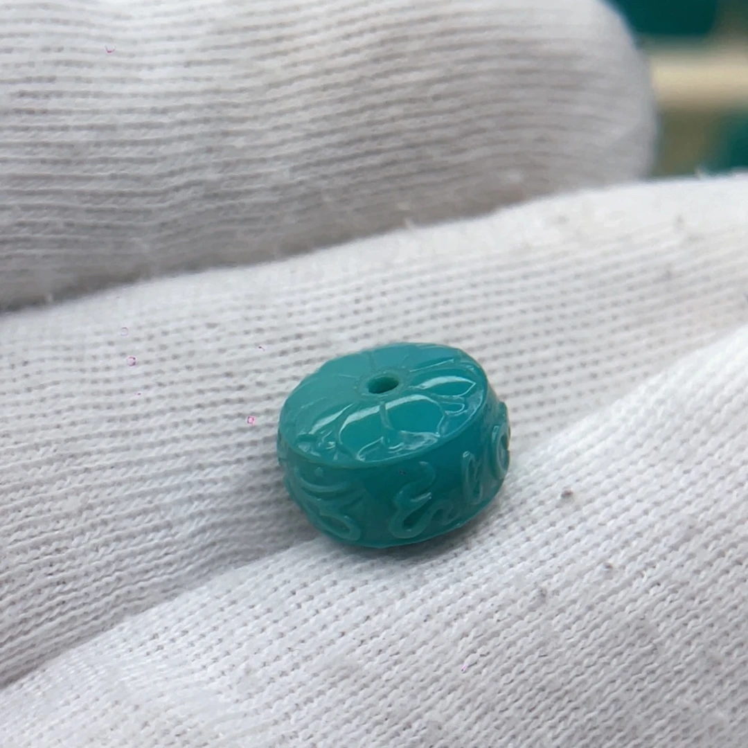 绿松石未镶嵌颈饰卡10.5-6.5