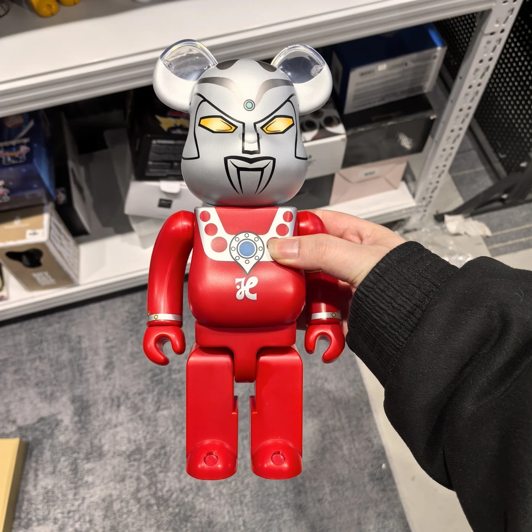 【山哥ST】bearbrick积木熊 雷欧奥特曼 400% 潮流玩具