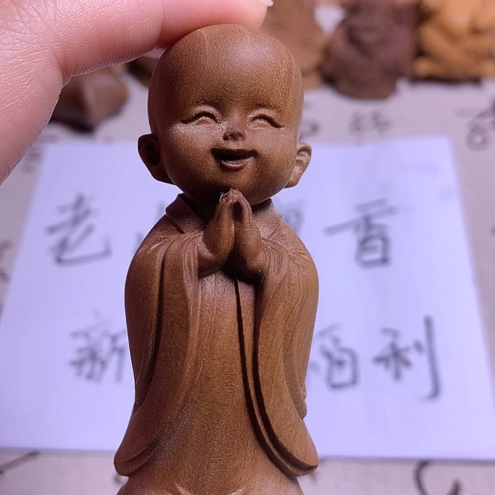 檀香木小无忧和尚