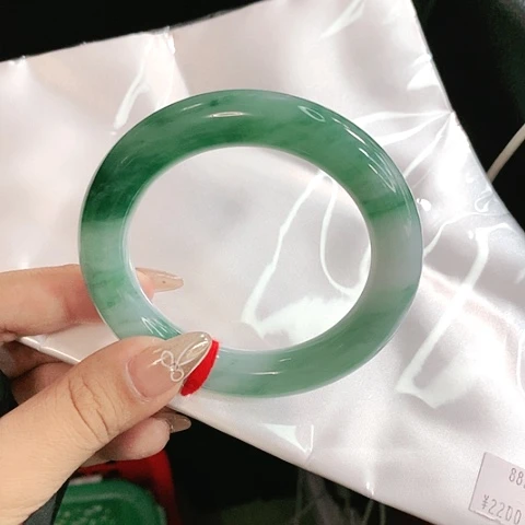 未镶嵌手镯翡翠2867