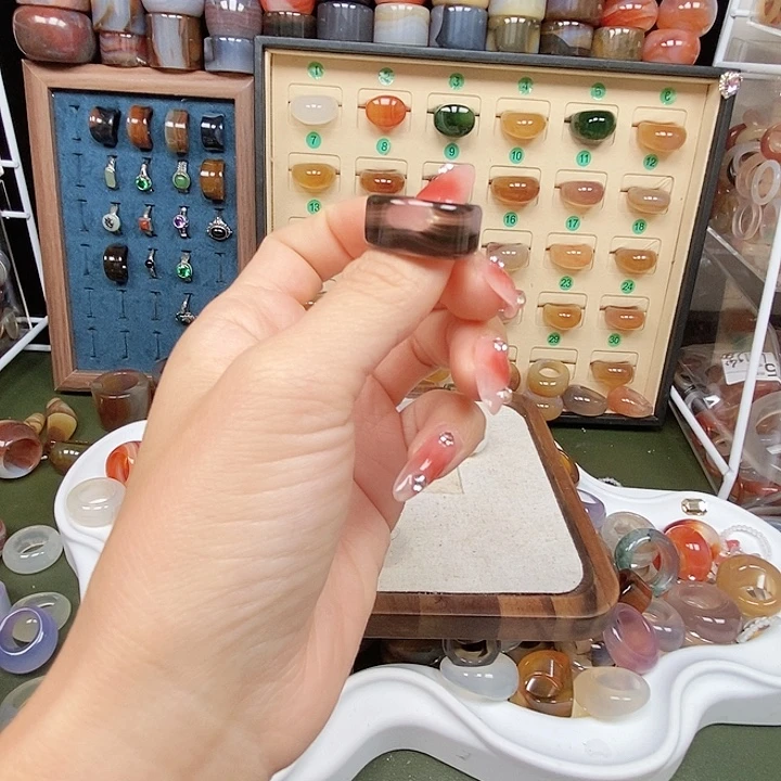 梵***玛瑙/玉髓合金戒指