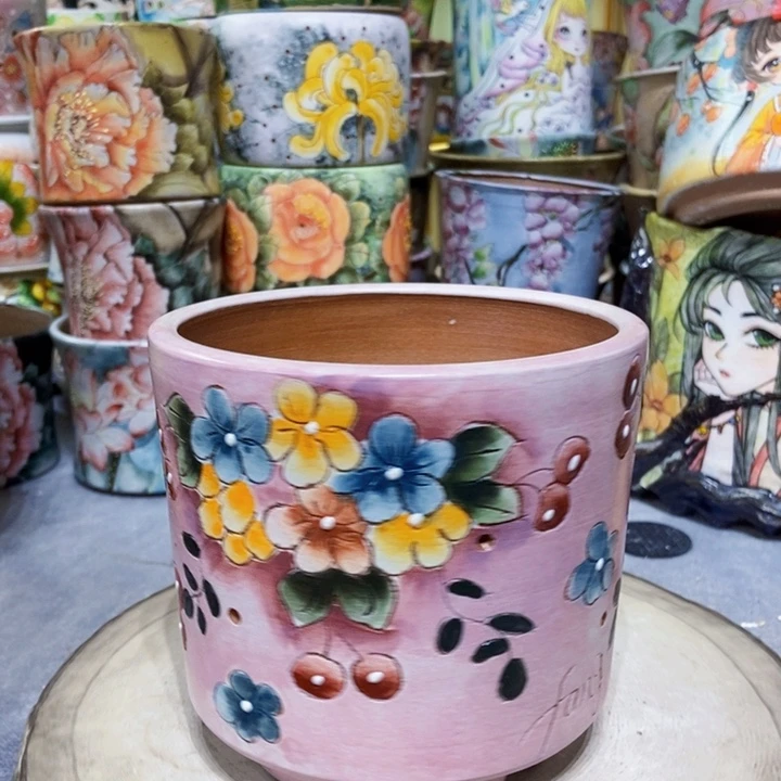 景德镇艺术手绘作品