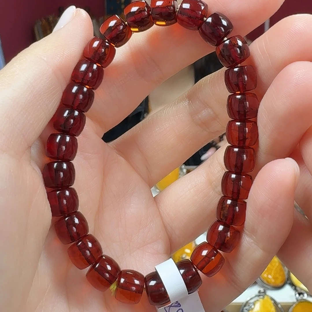 手链琥珀未镶嵌手串