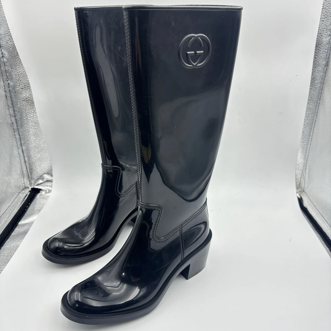 95新 GUCCI/古驰 37码/gucci古驰雨靴/无盒/95新
