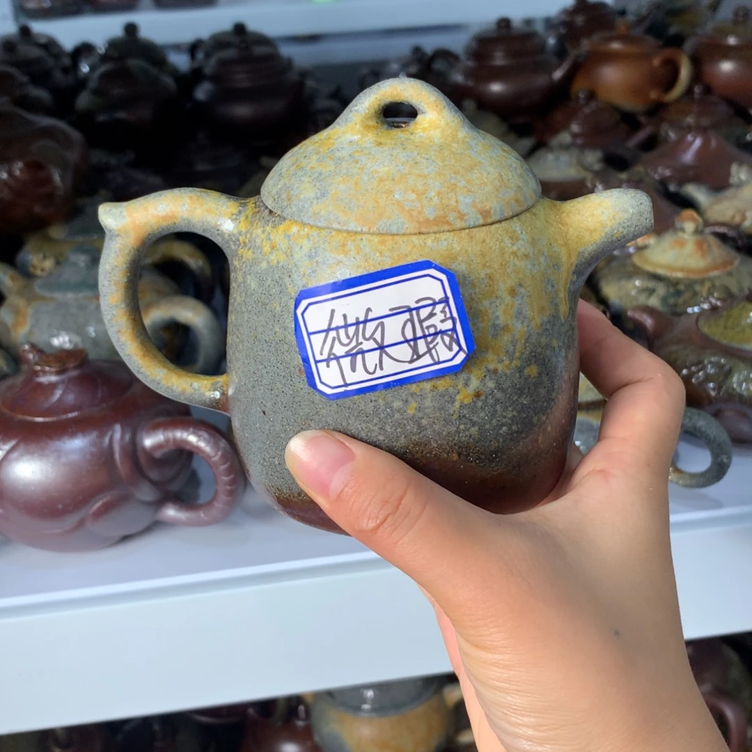 A***C茶壶紫砂纯自然柴烧