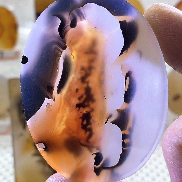 玛瑙/玉髓未镶嵌颈饰