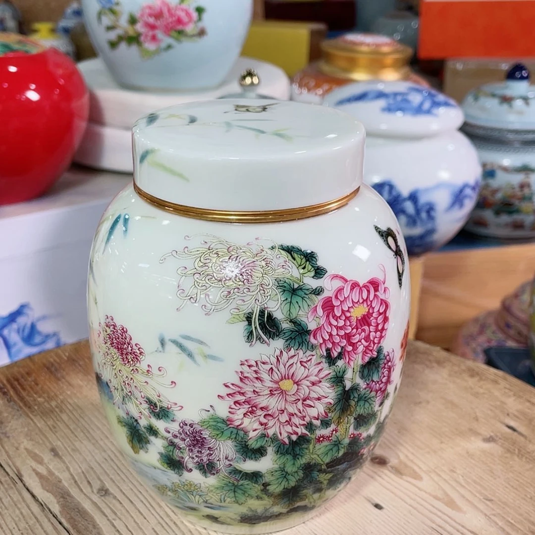 【闪购商品】罐陶瓷茶叶罐密封罐