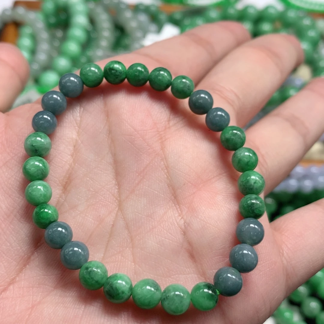 未镶嵌手链翡翠翡翠