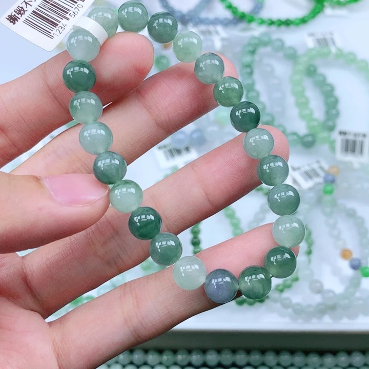 未镶嵌手链翡翠翡翠