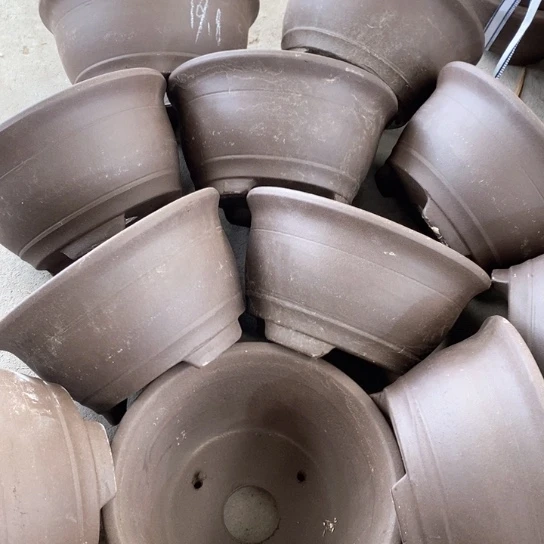 紫砂花盆100-11。      19.5-10